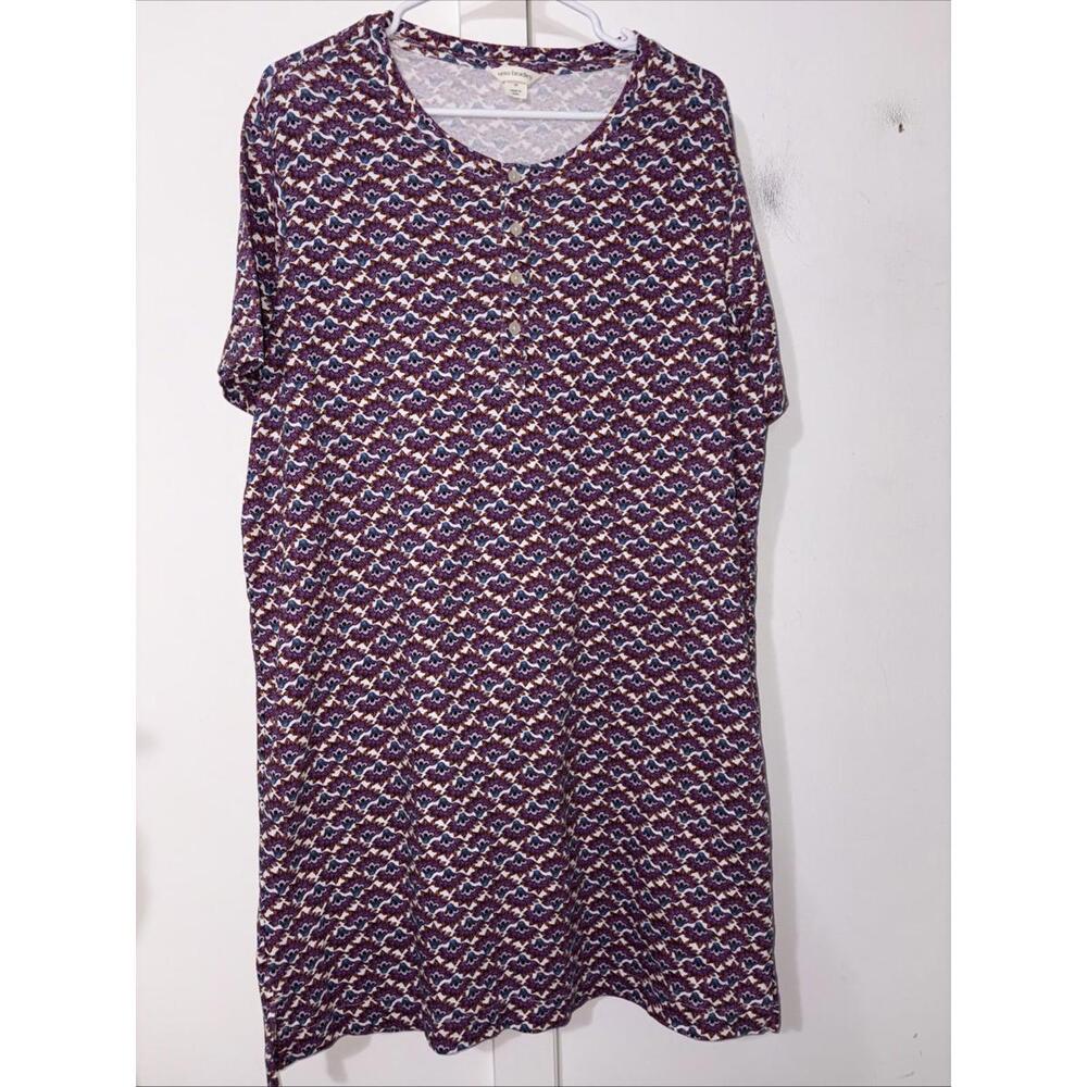 Vera Bradley Nightdress Made‎ In India Cotton XS Oversized